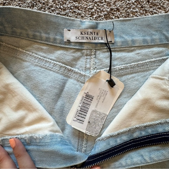 KSENIA SCHNAIDER NWT Demi Denims Jeans size XS - Picture 2 of 10